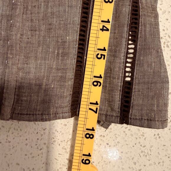 Vintage Bebe Corset Top Silk Milkmaid Chocolate Brown Y2K Coquette Cottagecore 6 - Picture 9 of 9